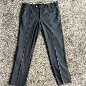 Men's Gray Dress Pants